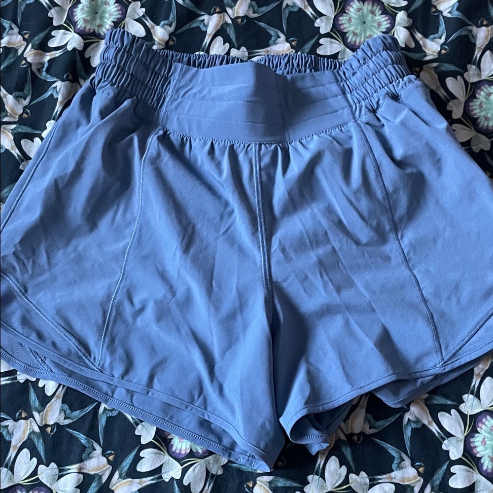 Lululemon Athletica Light Blue Athletic Shorts new never worn